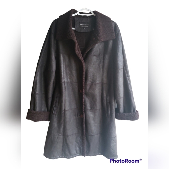 Bod & Christensen Shearling/ 100% Sheepskin Jacket - Picture 1 of 9